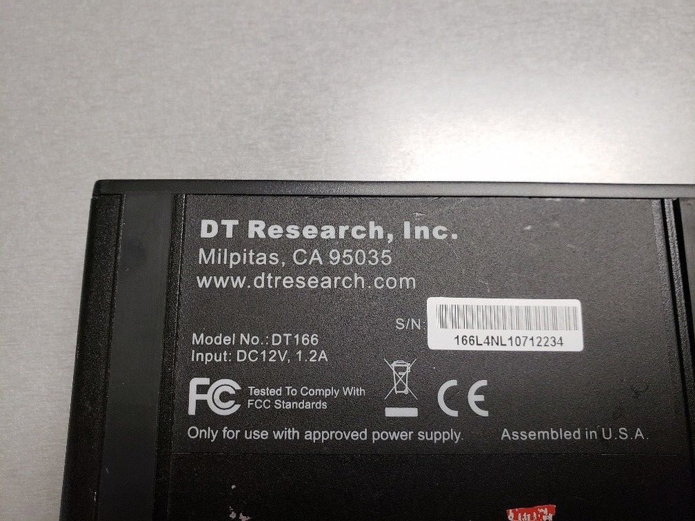 Sicom DT166 POS Kitchen Video Display Controller