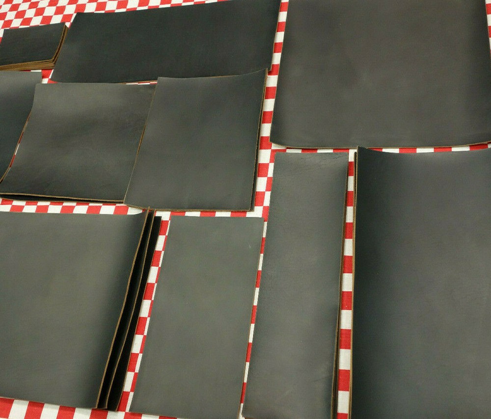 Horween Blue Lake Chromexcel Leather Piece, Select Your Size And Thickness.