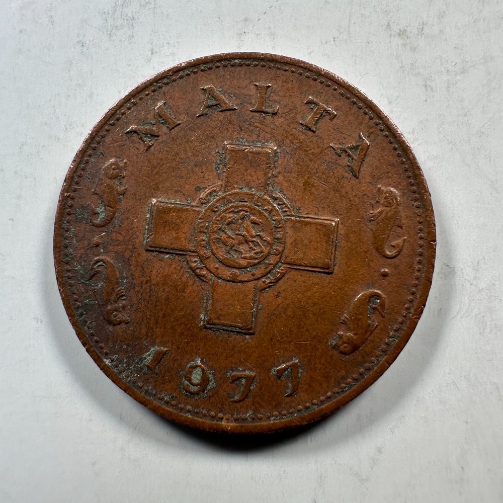 MALTA 1 CENT 1977
