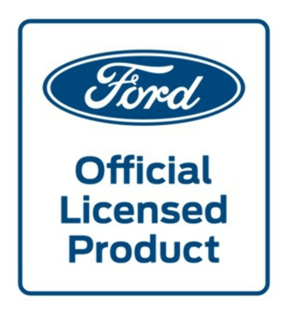 Mercury Head Silver Logo Wall Art - Ford Licensed (Small)