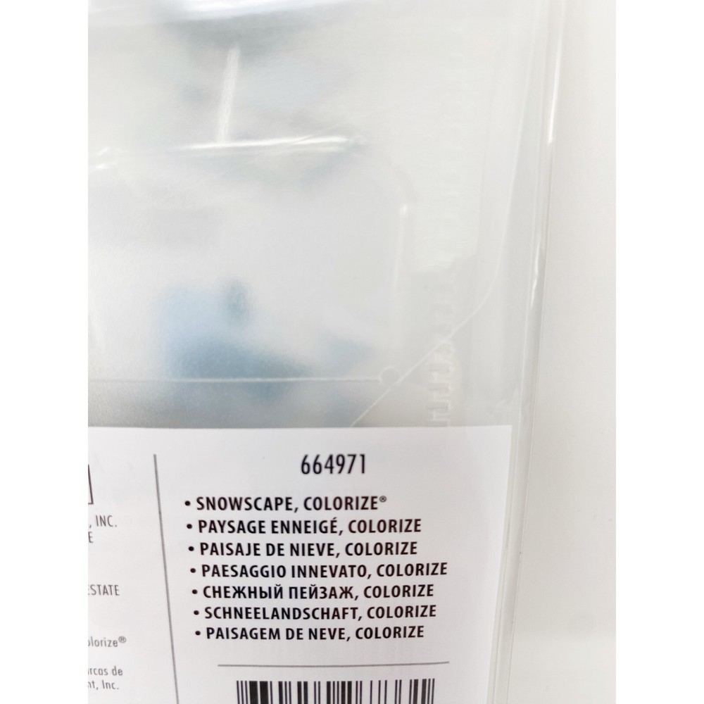 Sizzix Thinlits Tim Holtz Snowscape, Colorize Cutting Dies Christmas Winter NEW