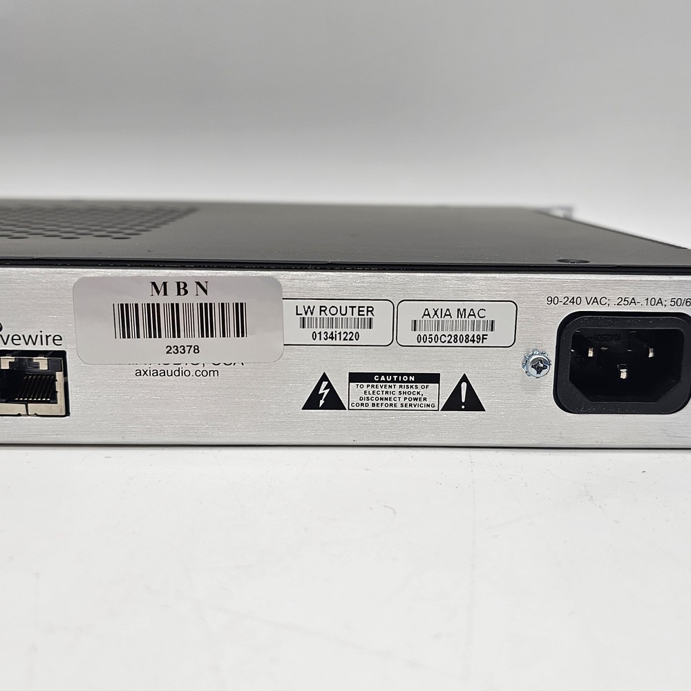 Axia Livewire Telos Router Selector