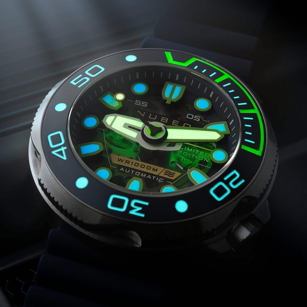 Ventana Skeleton Automatic Limited Edition Sea Blue