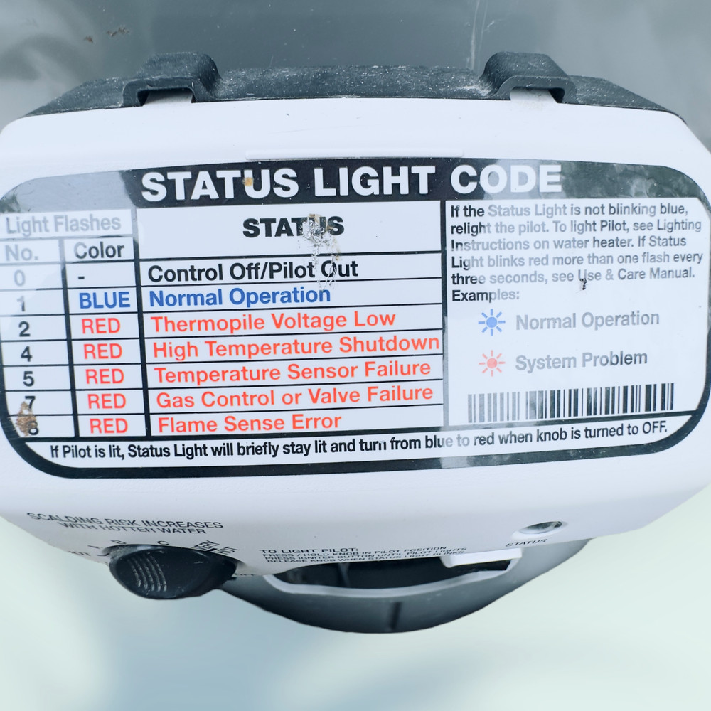 Rheem Performance Series High Demand Tank Water Heater 55 Gal. Cap SN M10170925