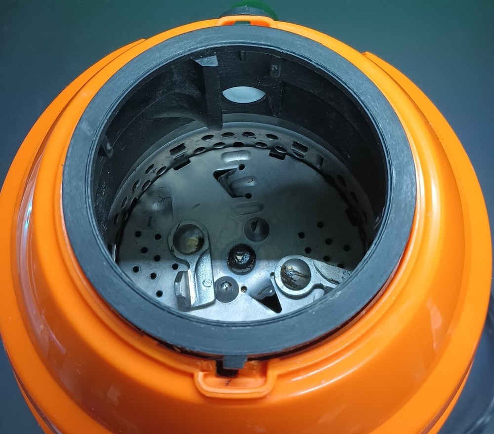 AmazonCommercial Garbage Disposal, 1 HP (Note: MISSING DRAIN CONNECTORS)