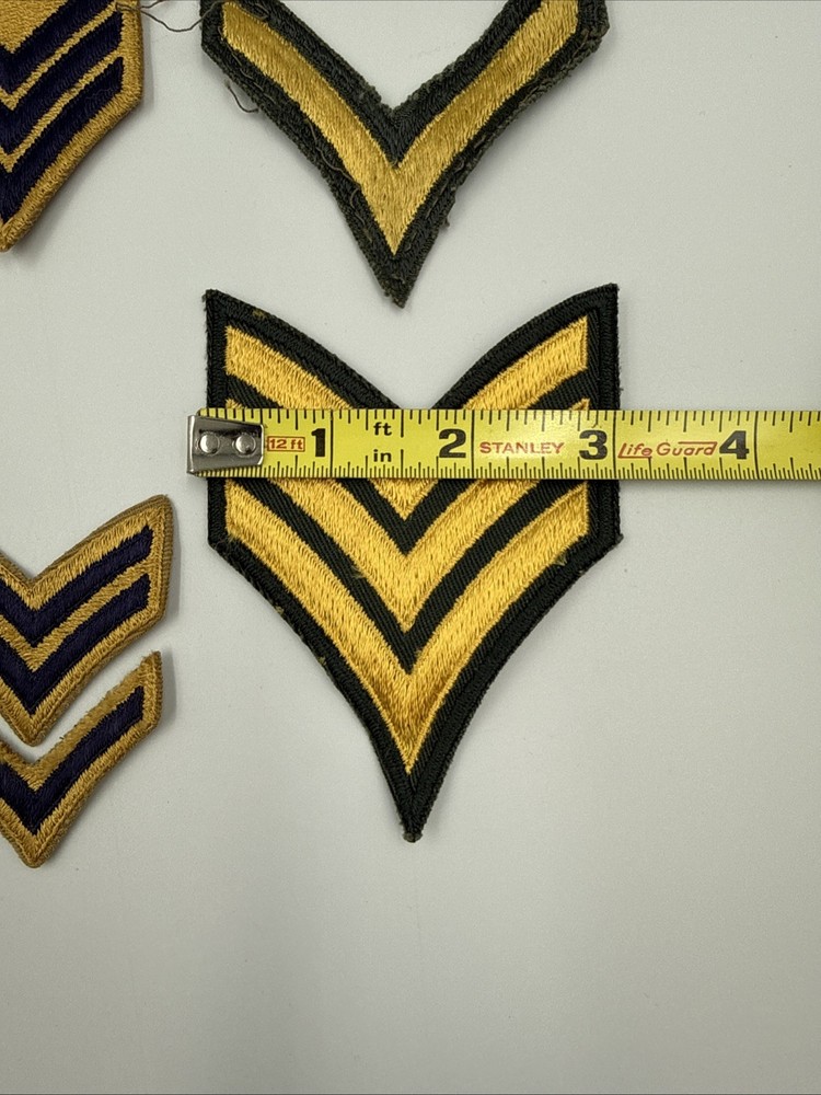 Army Uniform Chevron Patches Lot