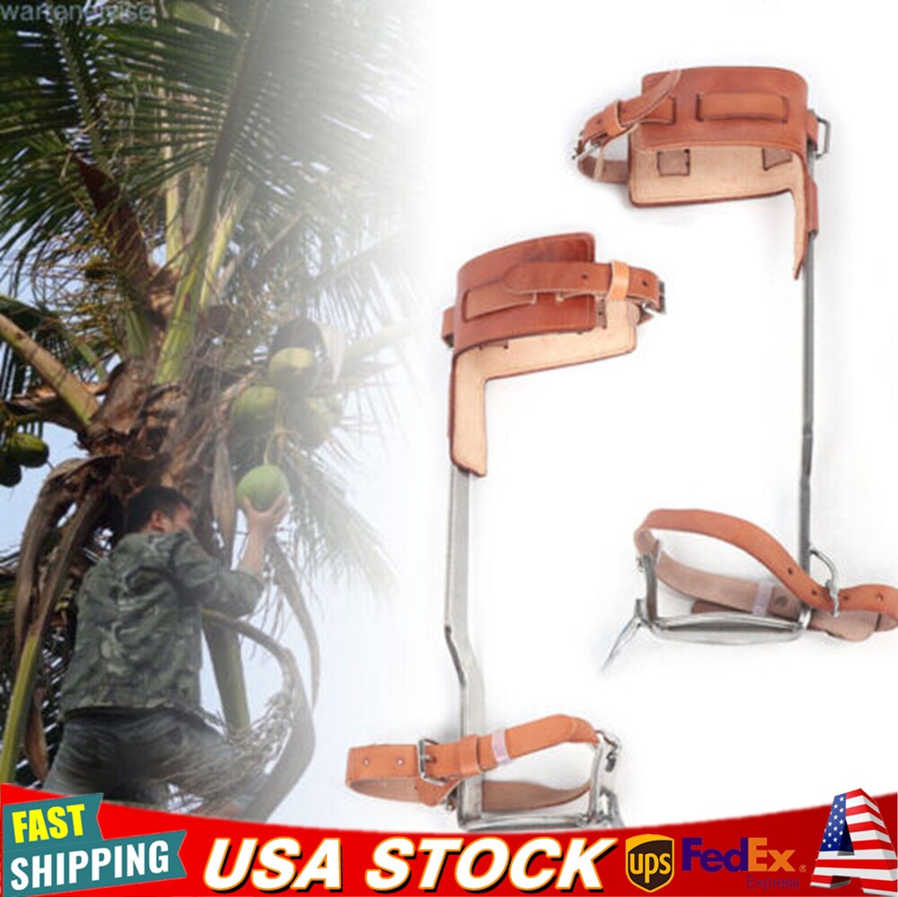 Tree Climbing Gear Kit for Tree Work 200KG Tree Climbing Tool with Tree Spikes