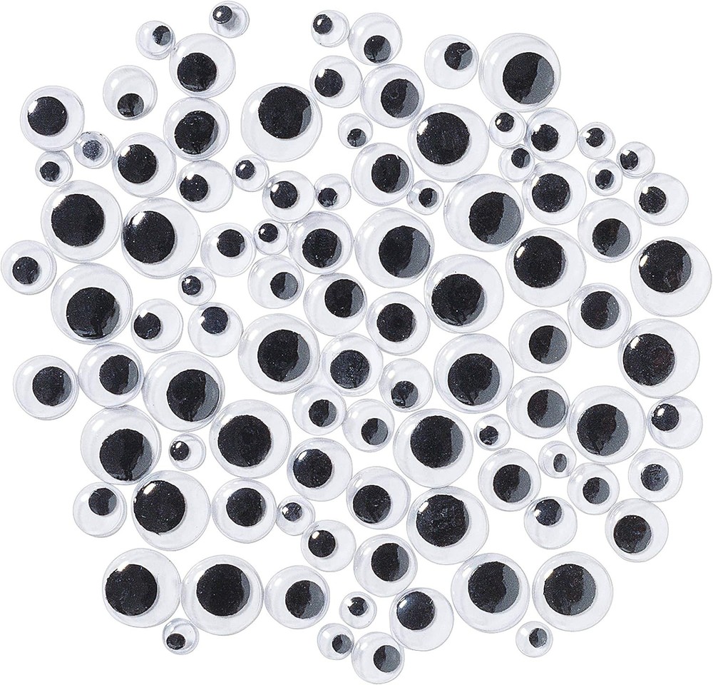 Wow-lie Self-adhesive 3-15 mm Assorted 100 pieces