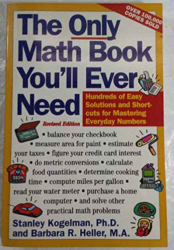 The Only Math Book YouLL Ever - VERY GOOD