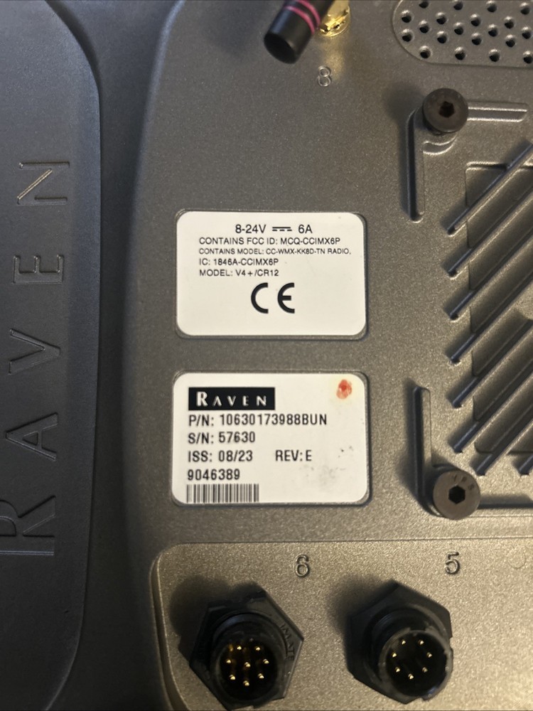 Raven AgGPS Model CR12 Display ISOBUS UT + Task Controller 2023