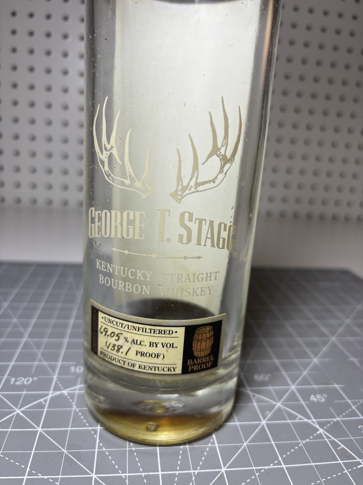 george t stagg empty bottle 138.1 2014