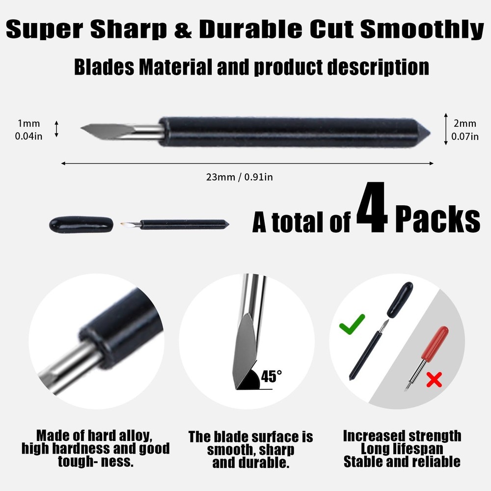 Moalaok 32-Pack Rubber Roller Replacement for Cricut Maker 3/Maker – Compl