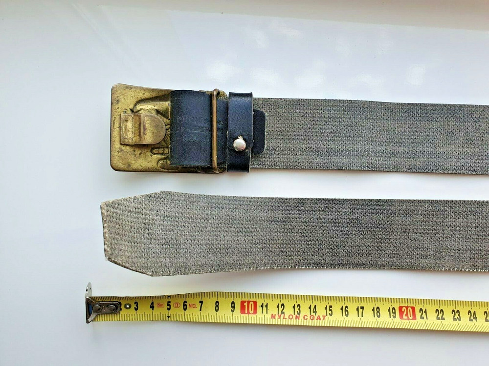 soviet ussr military belt navy