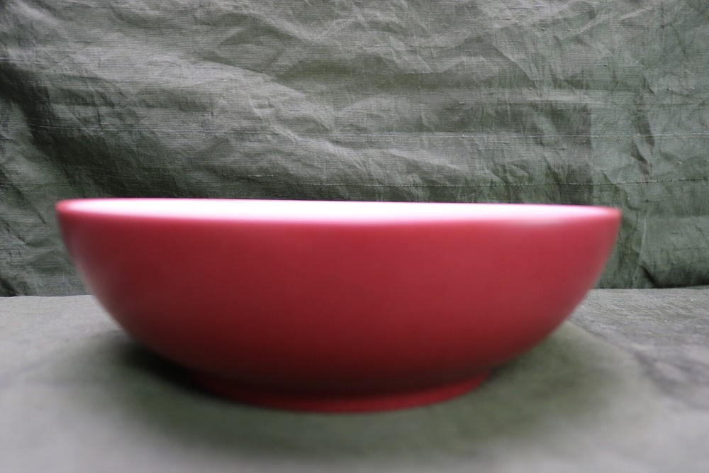 Noritake Colorwave Raspberry Red 4 pc Dinner Clematis Salad Plates Dinner Mugs