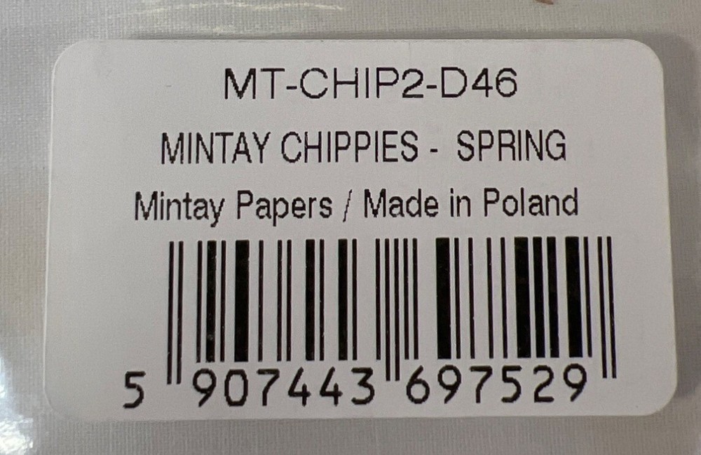 Mintay Chippies Chipboard Decor Elements Spring Set MT-CHIP2-D46