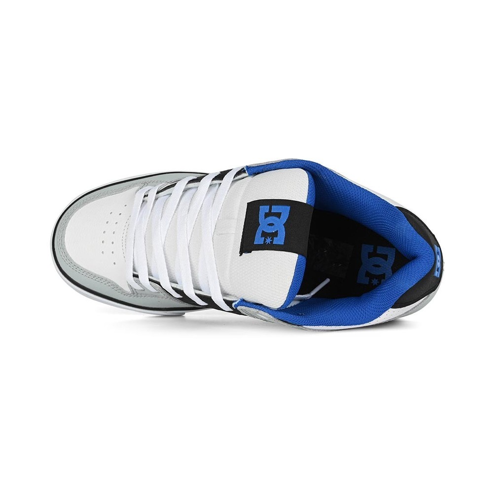 DC Pure Skate Shoes - Grey/Black/White