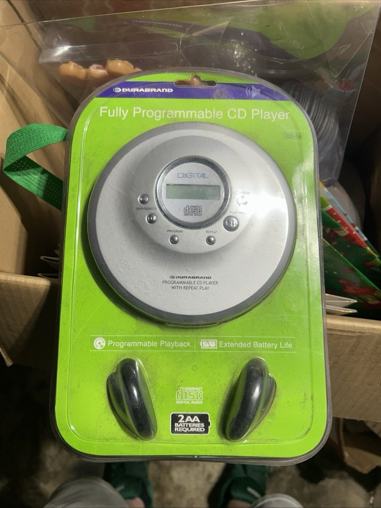 Durabrand Digital Programmable CD Player CD-56 New, Sealed in Original Box