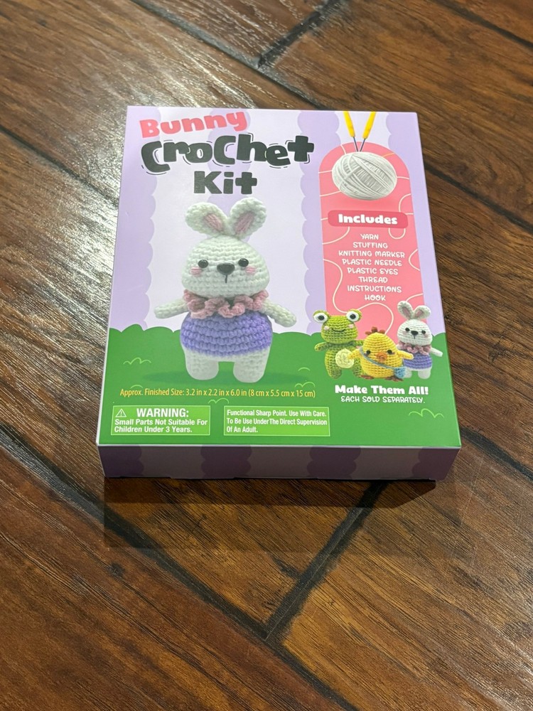 New Easter Bunny Crochet Kit