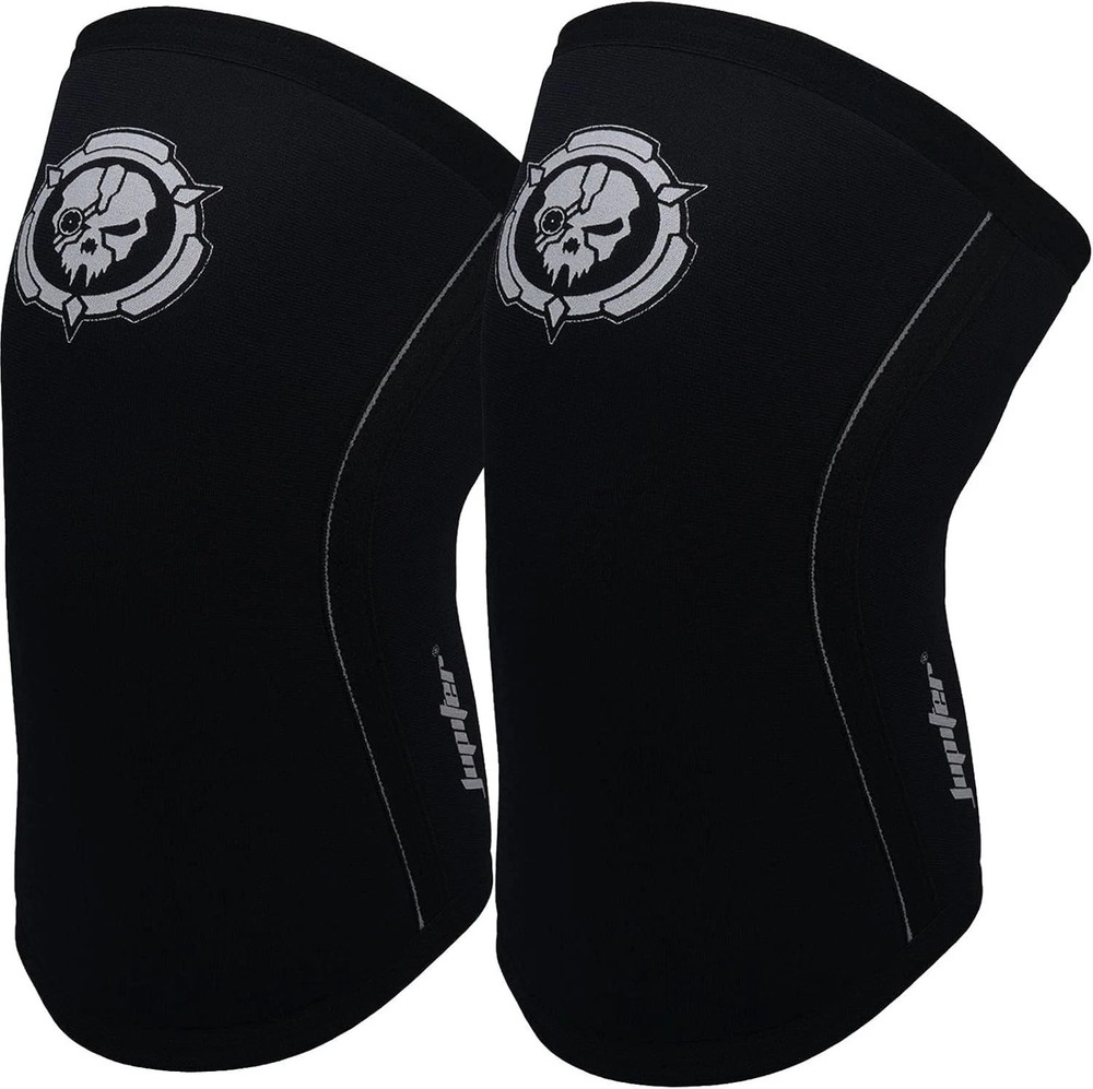 Knee Sleeves Pair - 7mm Compression Braces for Squats