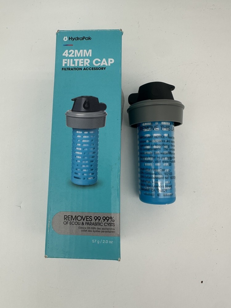 HydraPak 42mm Filter Cap - Water Filtration Accessory - Fast Flow -
