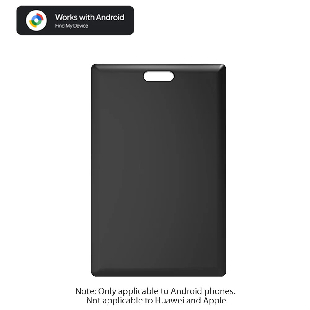 1pack Android Wallet Tracker Card Tracker Tag,Works with Google Find Hub App (NO