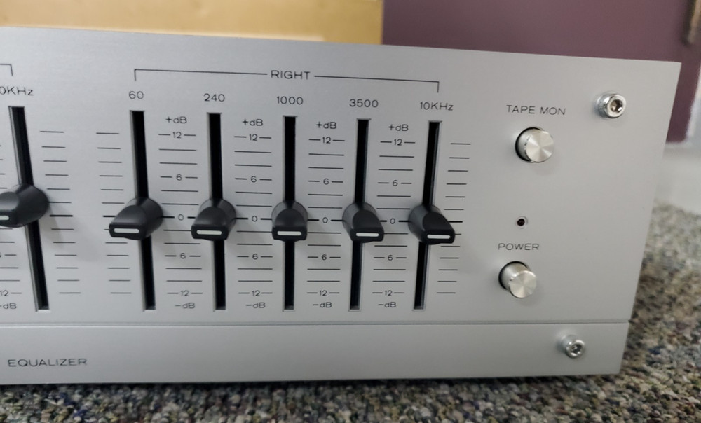 BSR EQ-I Stereo Frequency Equalizer Cleaned & Servived. Works Great! L@@K!