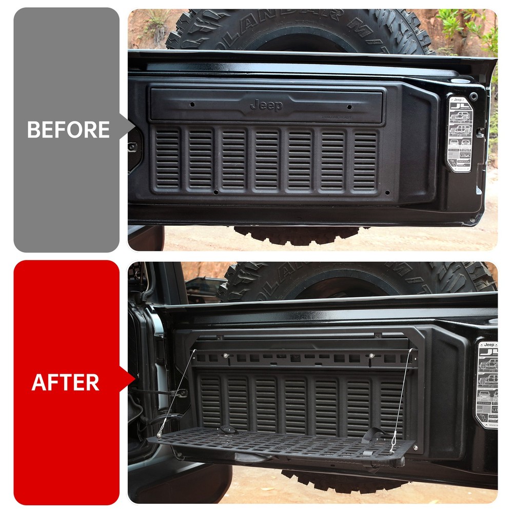 Tailgate Table For Jeep Wrangler 2007-2018 &2018-2025