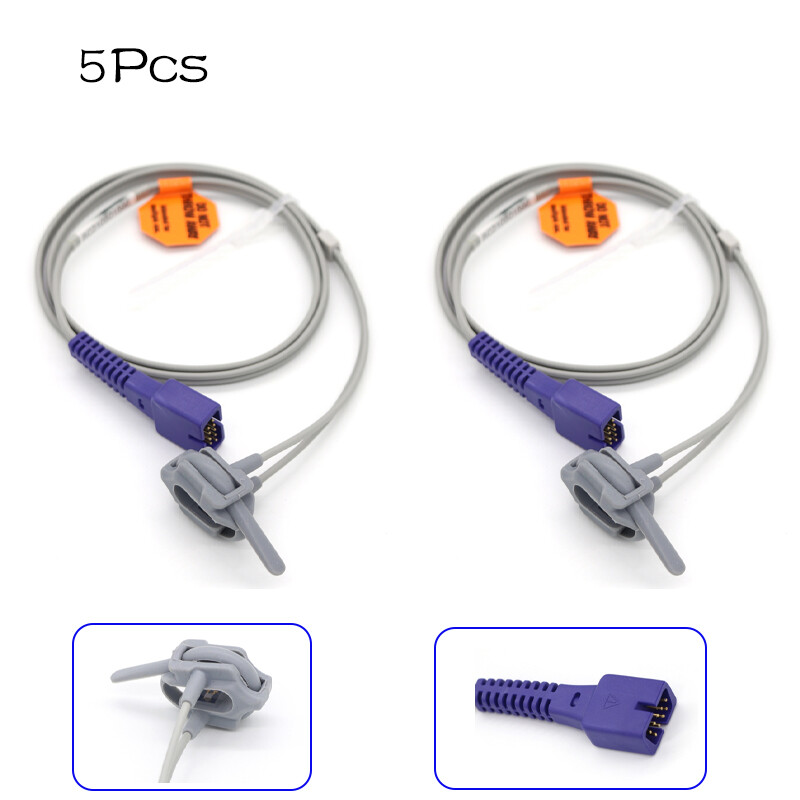 Fit For Oximax SpO2 Sensor 9 Pins ，Neonate Wrap Sensor Type,5PC