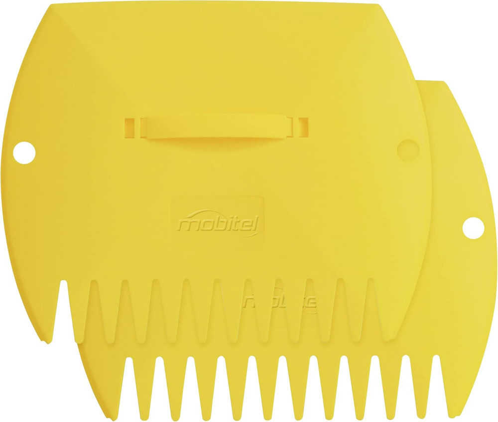 Mobitel Leaf Scoops Hand Rakes -Large Leaf Grabber for Picking up Yard Leaves, L