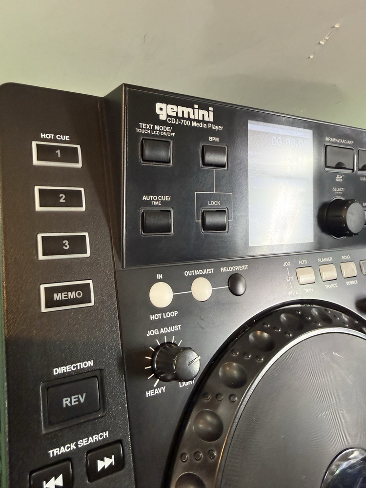 Gemini CDJ-700 Media Player CD/MP3/SD/USB