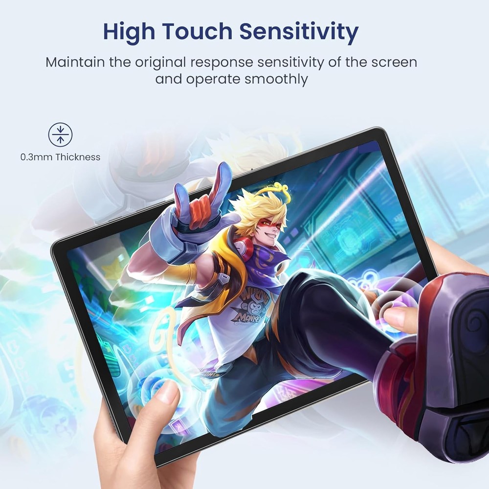 Samsung Galaxy Tab A11 Plus 11 Inch Screen Protector 2 Pack, 9H Hardness