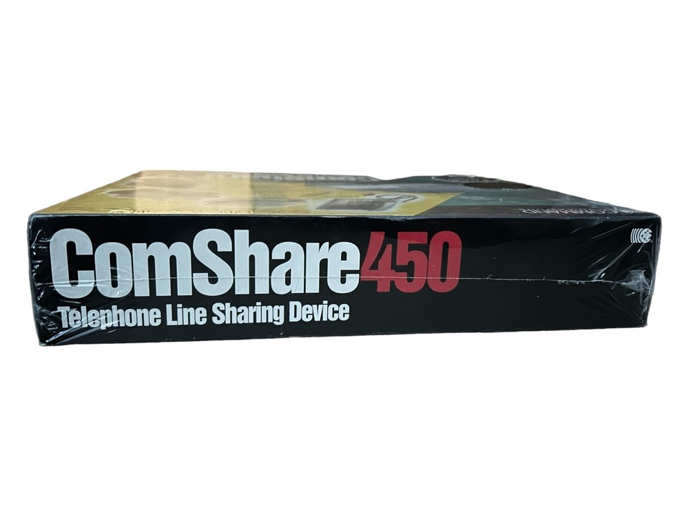 Vintage Comshare 450 Telephone Line Sharing Device Command Communications Sealed