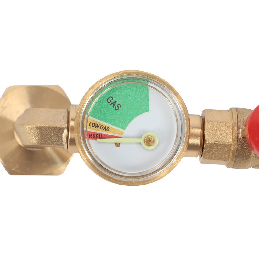 With Gauge & Control Valve Propane Refill Kit for Bottles