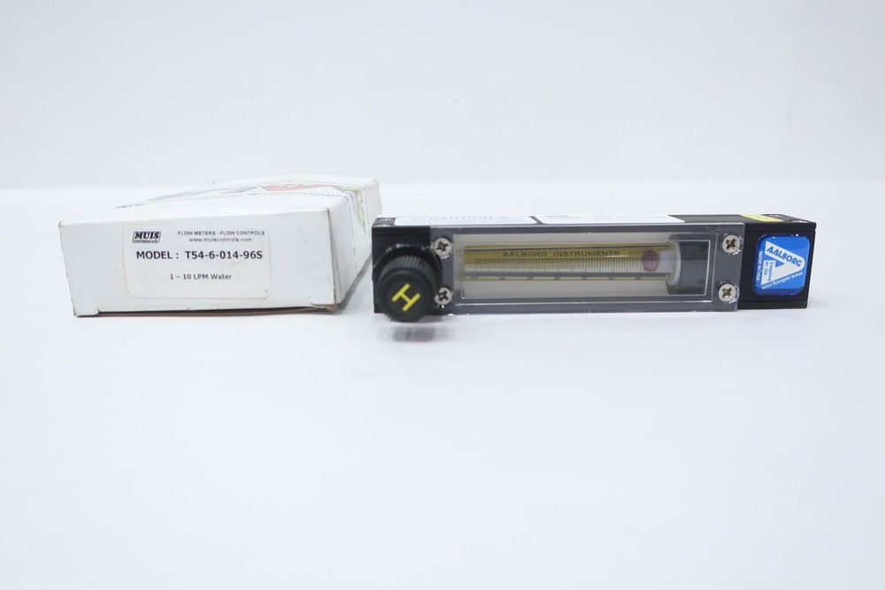Muis Controls T54-6-014-96S Variable Area Flow Meter 1-10lpm