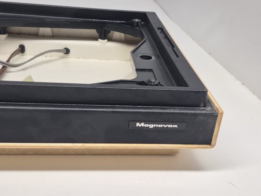 Magnavox Turntable Record Player Plastic Plinth Box