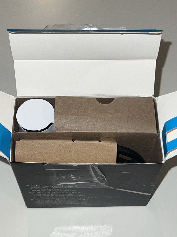 Amazon Echo Auto 2nd Gen Smart Car Assistant 2022 Release Black OPEN BOX