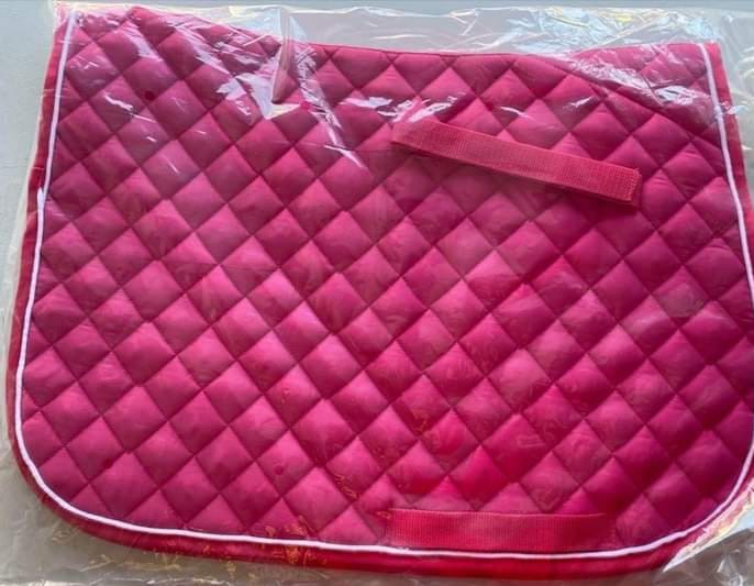 horse riding saddle pad Pink Color