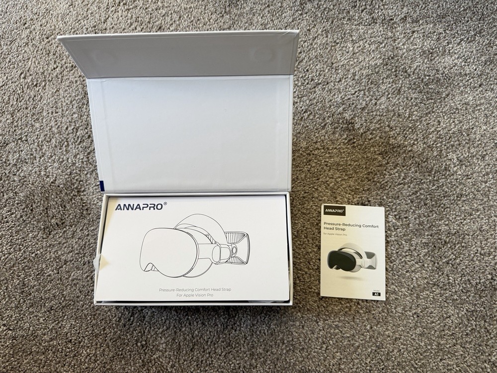 Annapro A1 Head Strap for Apple Vision Pro – Adjustable Comfort Fit