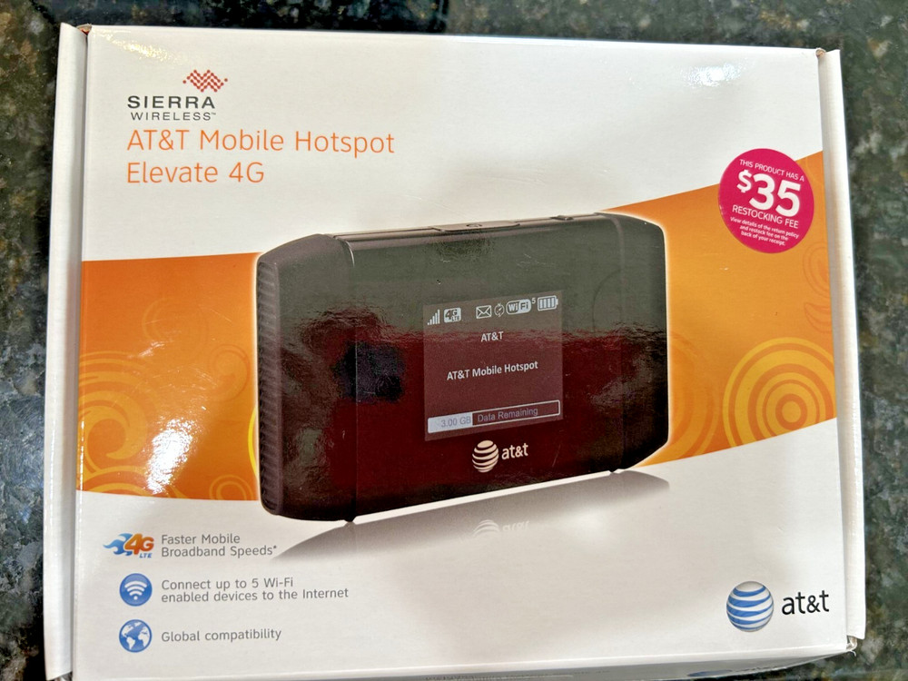 Sierra Wireless AT&T Mobile Hotspot Elevate 4G