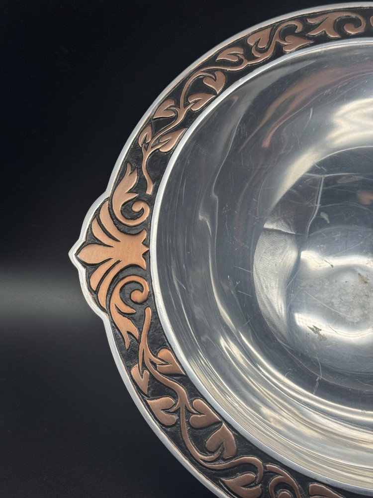 Gorham Silver Bronze Age Hollowware Serving Bowl 14.25”