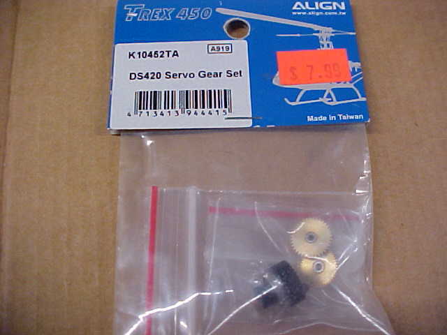 ALIGN PART = K10452TA = DS420 SERVO GEAR SET