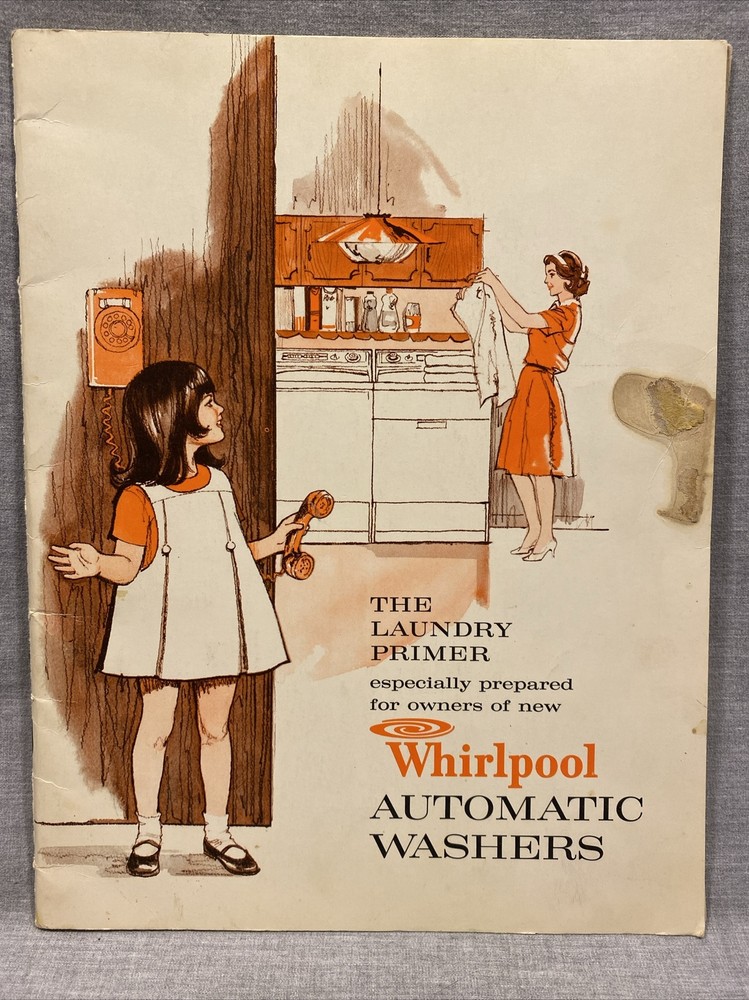 “Vinage” Whirlpool Automatic Washer Guide.  Models LTA 7840; LTA 7845