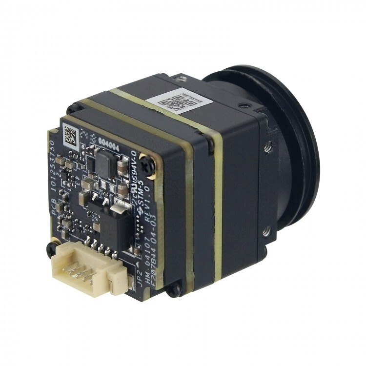 For FPV Drones with CVBS Interface Longwave IR 12um Micro Camera Thermal Imager