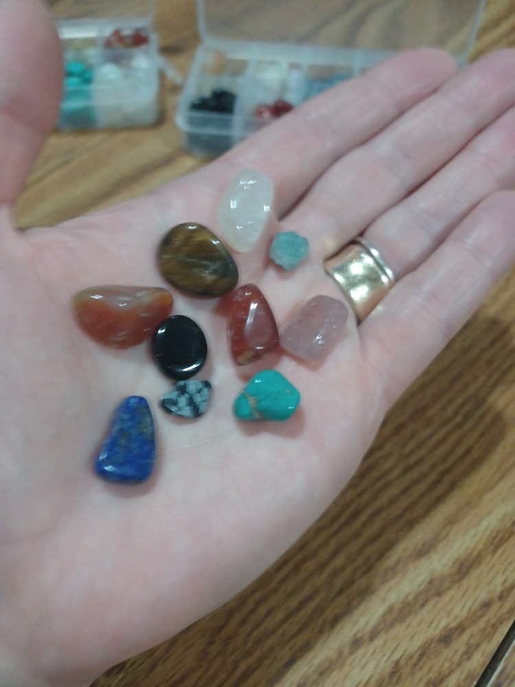 Tumble Polished Mixed Small Stones Rocks