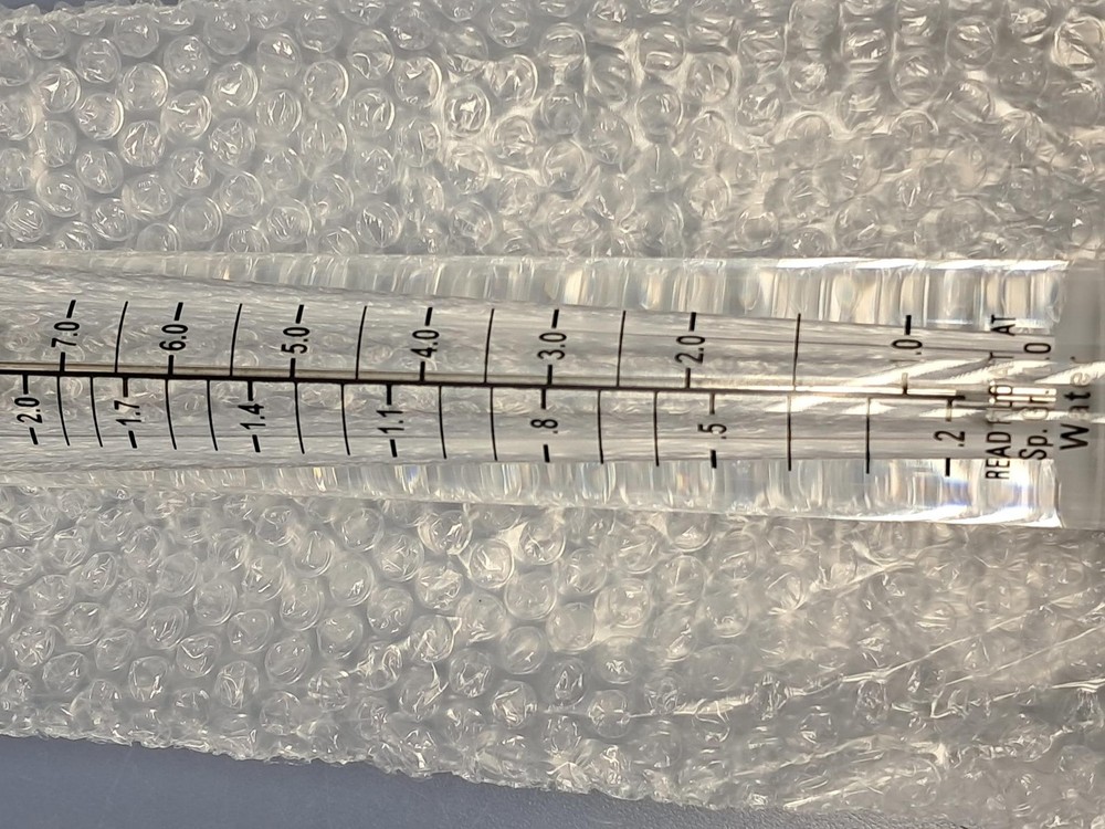 AMI 0.2-2.0 GPM Sp. Gr. 1.0 Flow Meter Inline