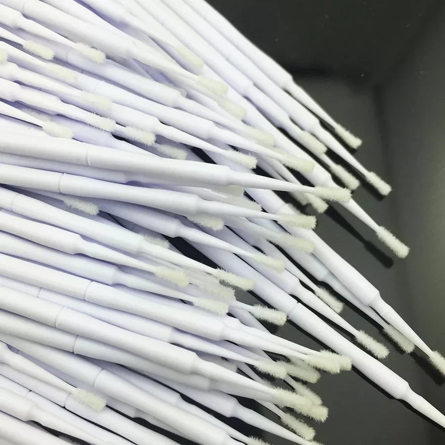 100 Pcs/Pack Dental Disposable Micro Brush Bendable Applicator Tips 4 Size