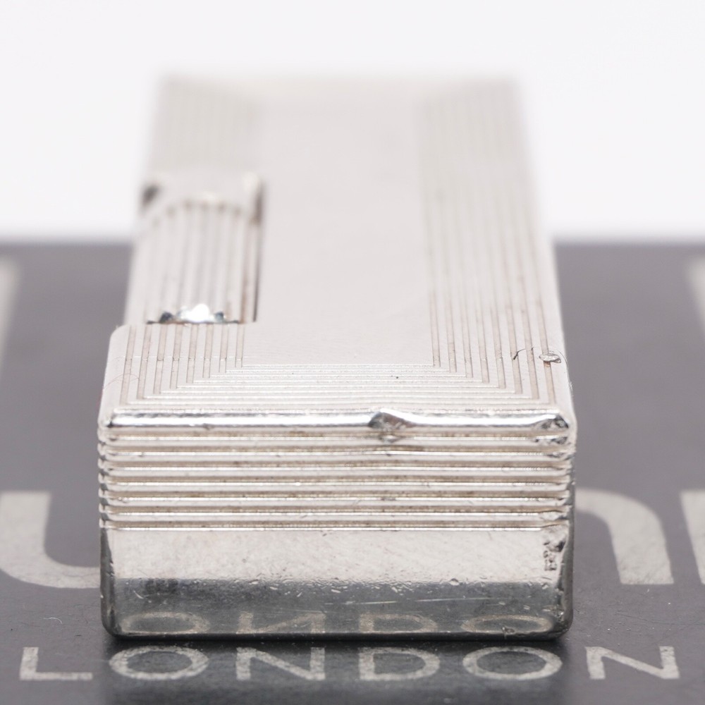 Dunhill Lighter Palladium _Ultrasonically cleaned _Working