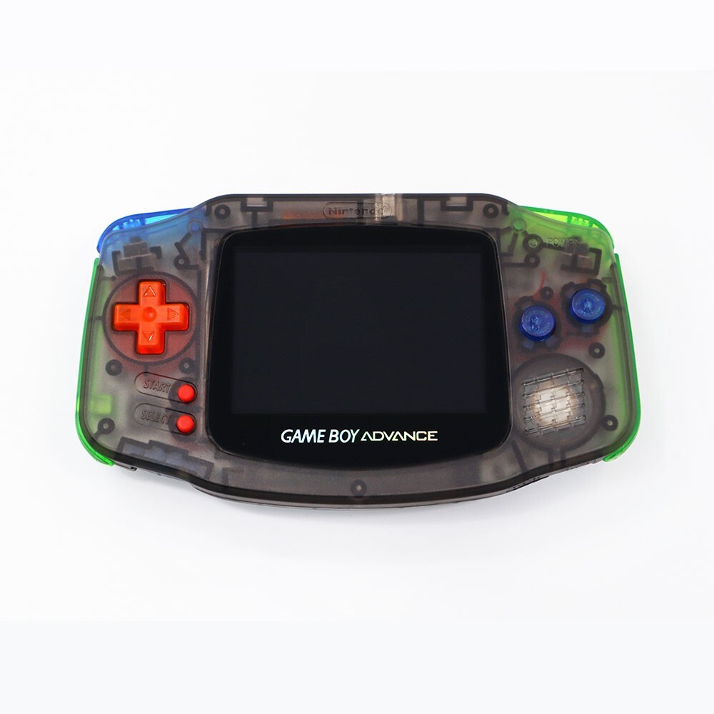 IPS V2 Game Boy Advance GBA Clear Black Console High Light Backlight LCD Mod