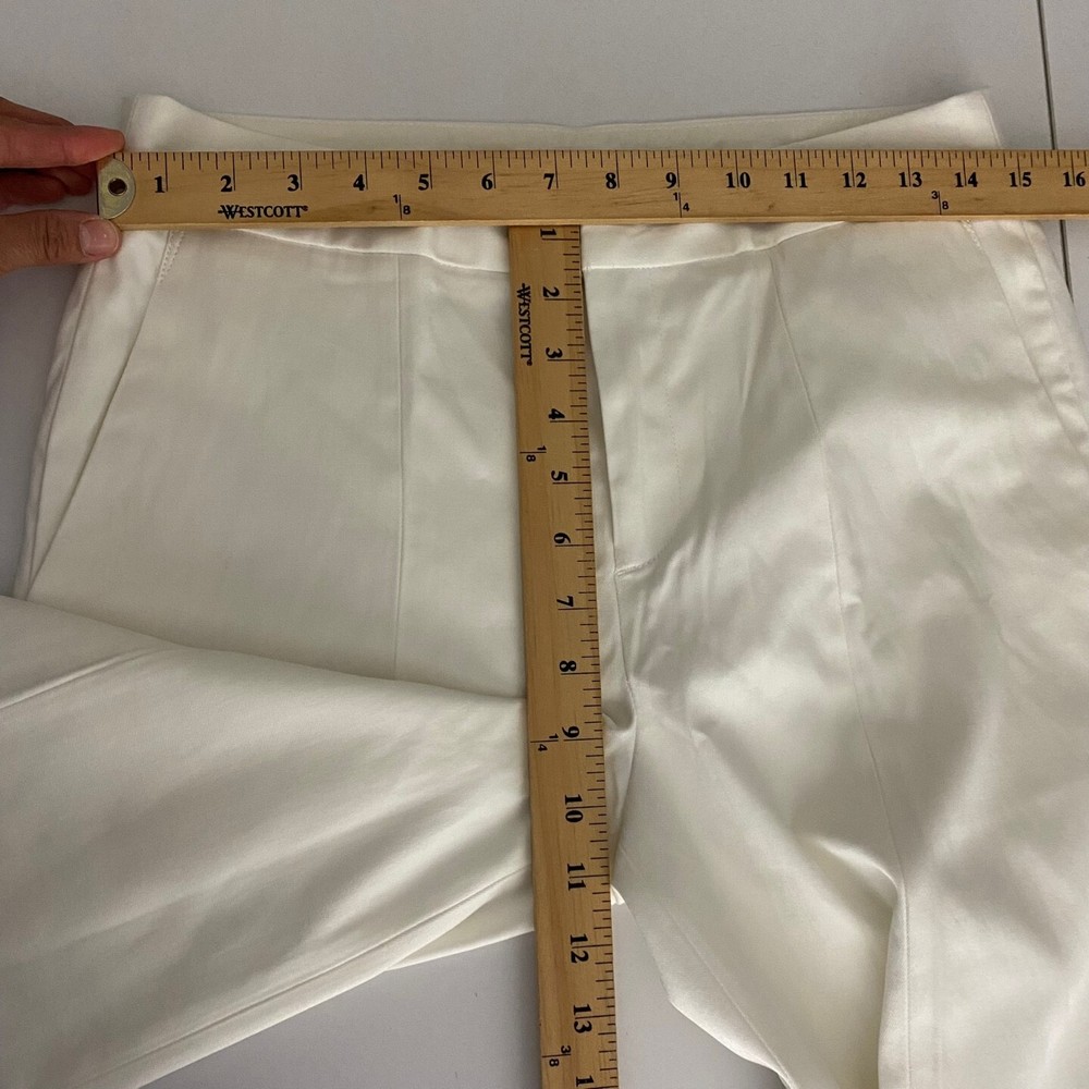 Everlane The Wide Leg Structure Pants Womens 2 Bone White