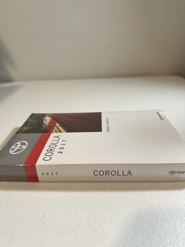 2017 Toyota Corolla Owner's Manual Set